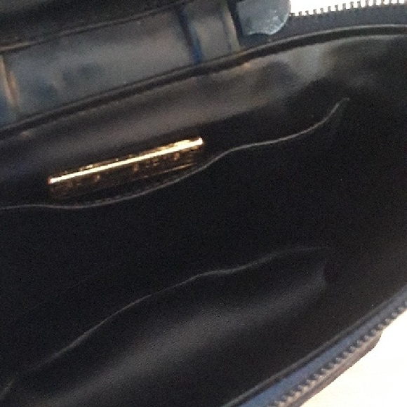 Stuart Weitzman Deep Navy Crossbody Bag, Lovely Suede and Leather - Picture 10 of 17